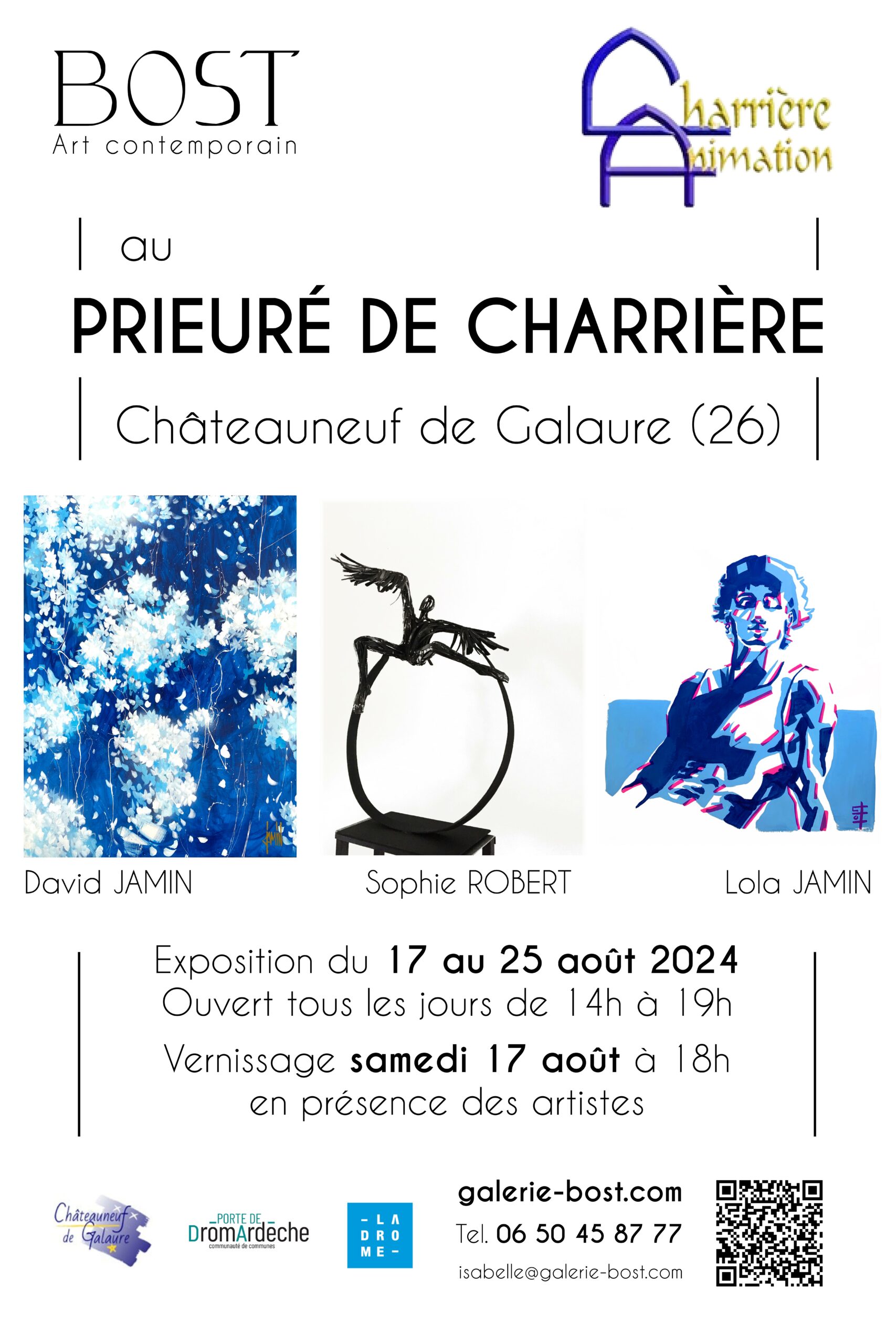 Exhibition: Prieuré de Charrière