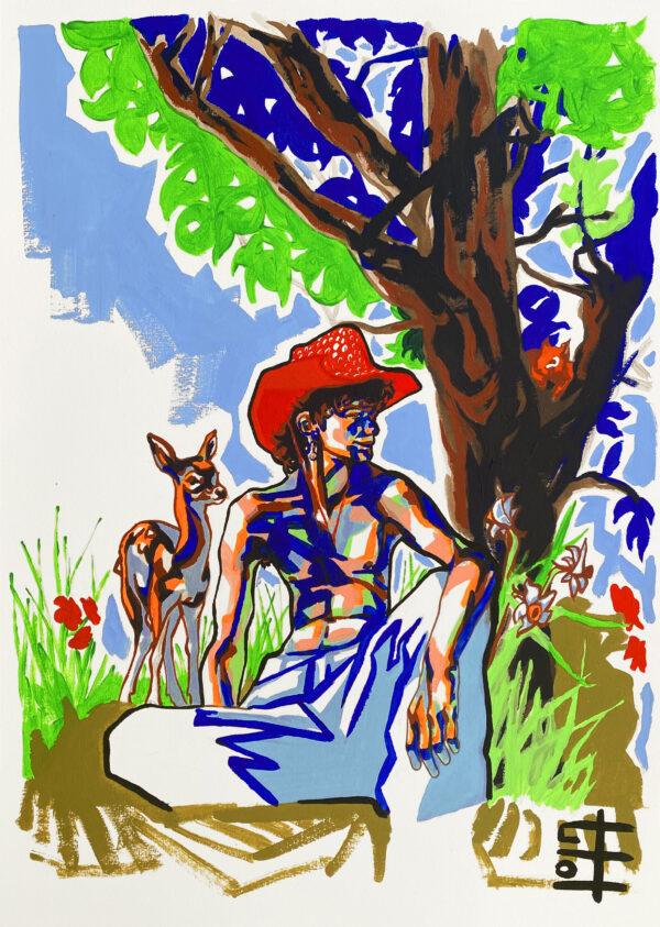 Narcisse, and the breeze was surely gentle - for we didn't leave it any chance